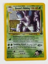 Gym Challenge Giovanni's Nidoking #7 card