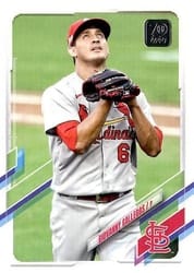 2021 Topps Update Base Set Giovanny Gallegos #US172 card