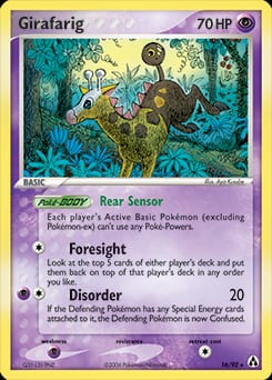2006 Legend Maker Girafarig #16 card