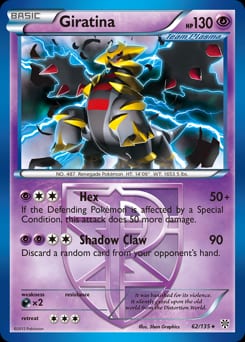 2013 Plasma Storm Giratina #62 card