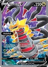 2022 Lost Origin Giratina V #185 card