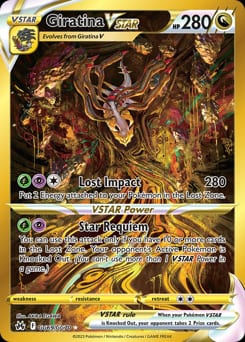 2023 Crown Zenith Galarian Gallery Giratina VSTAR #GG69
