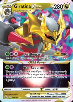 2022 Lost Origin Giratina VSTAR #131 card