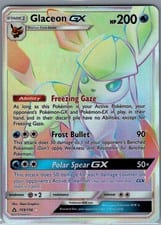 Ultra Prism Glaceon-GX #159 card