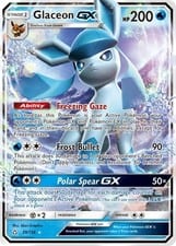 Ultra Prism Glaceon-GX #39 card