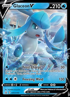 SWSH Black Star Promos Glaceon V #SWSH196 card
