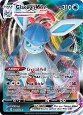 Evolving Skies Glaceon VMAX #41 card