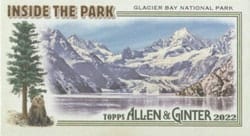 2022 Topps Allen & Ginter Mini Inside the Park Glacier Bay National Park #ITP-15 card