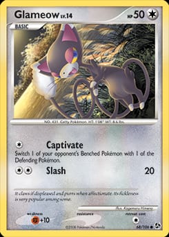Great Encounters Glameow #68 card