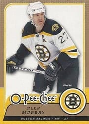 2008-09 O-Pee-Chee Base Set Glen Murray #432 card