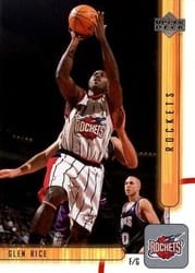 2001-02 Upper Deck Base Set Glen Rice #280 card