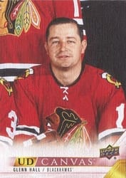 2022-23 Upper Deck UD Canvas Glenn Hall #C243 card