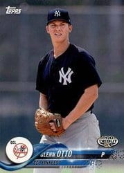 2018 Topps Pro Debut Base Set Glenn Otto #27 card