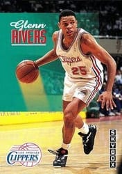 1992-93 SkyBox Base Set Glenn Rivers #110 card