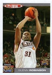 2004-05 Topps Total Base Set Glenn Robinson #229 card