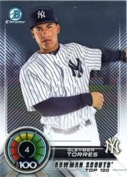 2018 Bowman Scouts Top 100 Gleyber Torres #BTP-4 card