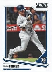 2018 Panini Chronicles Score Gleyber Torres #27 card