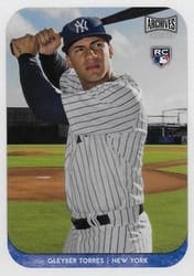2018 Topps Archives Snapshots Base Gleyber Torres #AS-GT card
