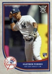 2018 Topps Big League Base Set Gleyber Torres #368 card