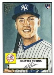 2018 Topps Gallery Heritage Gleyber Torres #H-34 card