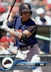 2018 Topps Pro Debut Base Set Gleyber Torres #50 card