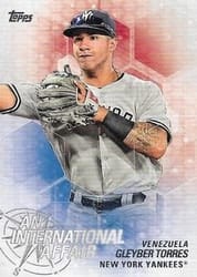 2018 Topps Update An International Affair Gleyber Torres #IA-50 card