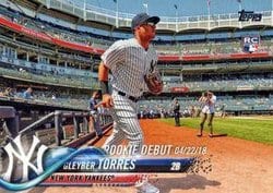 2018 Topps Update Base Set Gleyber Torres #US191 card