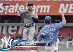 2018 Topps Update Base Set Gleyber Torres #US200e card