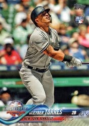 2018 Topps Update Base Set Gleyber Torres #US99 card