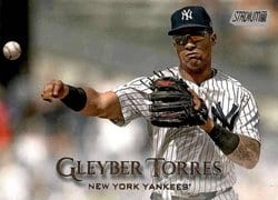 2019 Stadium Club Base Set Gleyber Torres #153 card