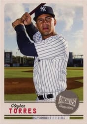 2019 Topps Archives Snapshots Base Set Gleyber Torres #AS-GT card