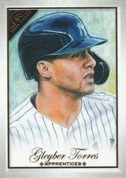 2019 Topps Gallery Base Set Gleyber Torres #187 card