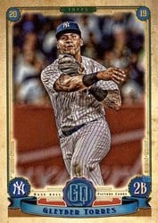 2019 Topps Gypsy Queen Base Set Gleyber Torres #92 card