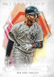 2019 Topps Inception Base Set Gleyber Torres #98 card