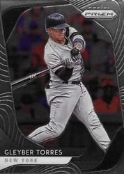 2020 Panini Prizm Base Set Gleyber Torres #100 card