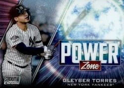 2020 Stadium Club Chrome Power Zone Gleyber Torres #PZ-23 card