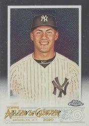 2020 Topps Allen & Ginter Chrome Base Set Gleyber Torres #114 card