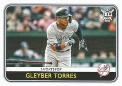 2020 Topps Big League Base Set Gleyber Torres #92 card