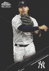 2020 Topps Chrome Black Base Set Gleyber Torres #32 card