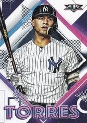 2020 Topps Fire Base Set Gleyber Torres #65 card