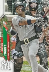 2020 Topps Holiday Base Set Gleyber Torres #HW180b card