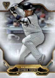 2020 Topps Triple Threads Base Set Gleyber Torres #57 card