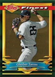 2021 Finest Flashbacks Base Set Gleyber Torres #15 card