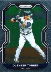 2021 Panini Prizm Base Set Gleyber Torres #199 card