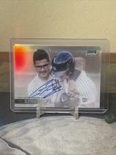2021 Stadium Club Chrome Autographs Gleyber Torres #SCBA-GT card