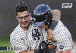 2021 Stadium Club Chrome Base Set Gleyber Torres #213 card