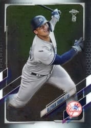 2021 Topps Chrome Ben Baller Edition Base Set Gleyber Torres #137 card