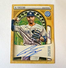 2021 Topps Gypsy Queen Autographs Gleyber Torres #GQA-GT card
