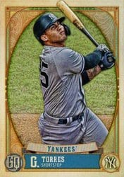 2021 Topps Gypsy Queen Base Set Gleyber Torres #37 card
