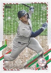 2021 Topps Holiday Base Set Gleyber Torres #HW4 card